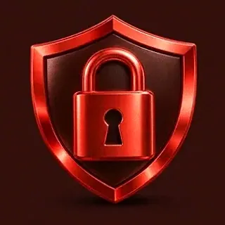 Shield with padlock — Mate