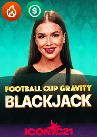 Football Cup Gravity Blackjack live game cover