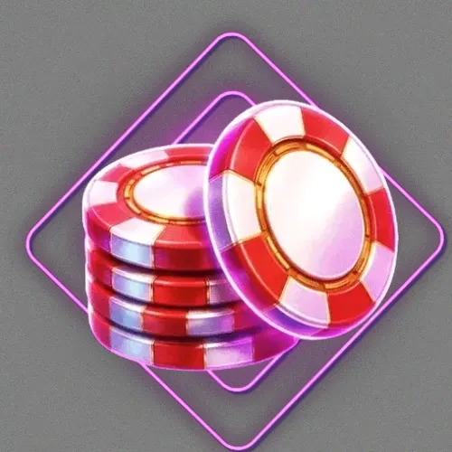 Poker table with cards