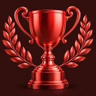 Gold trophy cup — Mate