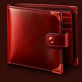 Leather bifold wallet — Mate