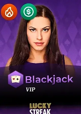 Blackjack VIP live game cover