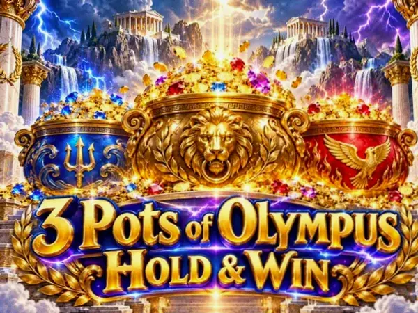 3 Pots of Olympus Hold & Win at Mate