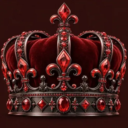 Jeweled royal crown — Mate