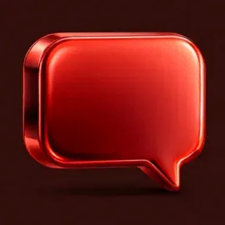Gold speech bubble — Mate